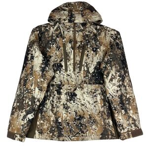 TideWe Heated Jacket Mens XL Camo Hunting 1/2 Zip Fleece USB Powered New